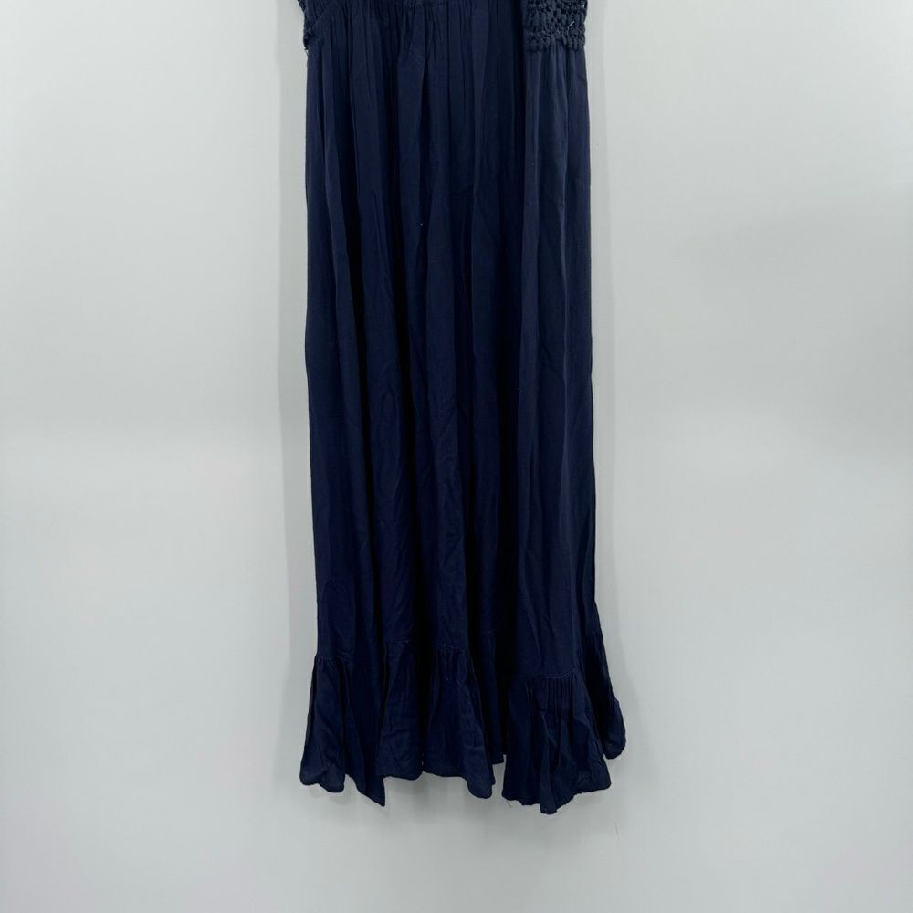 3For$20 Bohome Collection Blue Boho Dress Navy Blue NWT Size
